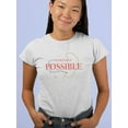 thumbnail image 2 of Everything Is Possible Chains T-Shirt Women -Image by Shutterstock, Female XX-Large, 2 of 4