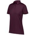 thumbnail image 2 of Augusta Ladies Vital Polo 5019 Maroon (Hlw) Xl, 2 of 2