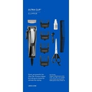 Andis Ultra Clip Corded 10 piece Clipper Kit, Black / Silver