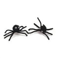 thumbnail image 3 of IBTOM CASTLE Kids Girls Halloween Witch Costume Spider Ruffle Tulle Dress Spaghetti Straps Cosplay Dress up 4-5 Years Purple, 3 of 8