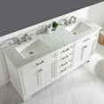 thumbnail image 5 of Design Element Milano 72" Double Sink Bathroom Vanity in White, 5 of 11
