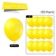 thumbnail image 5 of Globos de látex PartyWoo amarillos de 5 pulgadas, 50 unidades, para decoración, 5 of 6