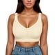 thumbnail image 1 of Brasier sin Varillas Mujer Sujetadores Deportivos para Mujer, con Tirantes, Acolchados, de Sujeción Media, para Yoga, Entrenamiento, Tops de Entrenamiento para Mujer Mediana, 1 of 4