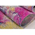 thumbnail image 3 of Yorkson Grey Pink Indoor/Outdoor Area Rug 6'5" x 9'5", 3 of 6