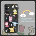 Sanrio Hello Kitty My Melody Kuromi Clear Phone Case For Iphone 11 12