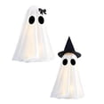 thumbnail image 2 of CoreLiving Halloween Ghost Decor Light up Ghost Spooky Standing Halloween Decorations Light Up Ghosts Outdoor Halloween Decor Accent for Porch Home Yard, 2 of 8