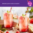 thumbnail image 4 of 100 Vasos de Plastico de 20 oz (591 ml) con Tapa Plana, Perfecta para Popotes,Transparentes,  Café, Chocolate, Bebidas Frias, Batidos, Malteadas, 4 of 5