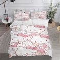 thumbnail image 1 of Sanrio Hello Kitty Quilt Cover 100% Polyester New Design 3D Cute Print Decor Comfortable Set Teenager Children Soft Bedding, 1 of 6