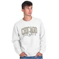 thumbnail image 5 of Popeye Vintage Varsity Chicago Sweatshirt for Men or Women Brisco Brands S, 5 of 6