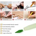 thumbnail image 3 of LAICAIW 24PCS Colorful Inkless Pencil Replaceable Refill, Infinite Pencil Replaceable Graphite Nib, Graphite Nib Metal Inkless, Everlasting Pencils Replacement Head for Drawing Office School Supplie, 3 of 7