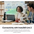 thumbnail image 3 of Insta360 Wave Altavoz IA Bluetooth 8 Mics con Cancelación de Ruido Transcripción y Resumen con IA, Compatible con 99 Idiomas, 3 of 6