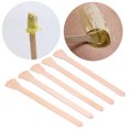 thumbnail image 3 of Palos De Bambú Espátula aplicadora de palos de depilación corporal de madera para depilación con cera de madera 10 Uds. Likrtyny Libre de BPA, 3 of 7