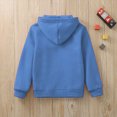thumbnail image 4 of Gibobby Toddler Kids Boy Clothes Little Boy Fall Winter Outfit Long Sleeve Letter Sweatshirt Plaid Jogger Pants Set 2T 3T 4T 5T 6T 7T 8T 9T Kids Boys Clothes(9-10 Years,Blue), 4 of 6