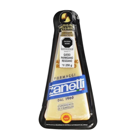 Queso parmigiano Zanetti reggiano 250 g