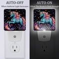 thumbnail image 2 of Star Unicorns LED Square Night Lights - Energy Efficient & Elegant Decorative Lighting for Your Home - Set of 2 Understated Square LED Nightlights, 2 of 6