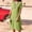 *a-Army Green, variant on ClodeEU Women's Round Neck Short Sleeve Side Slit Midi Dress,Solid Color Casual Summer Dress a-Army Green,Women's Plus L