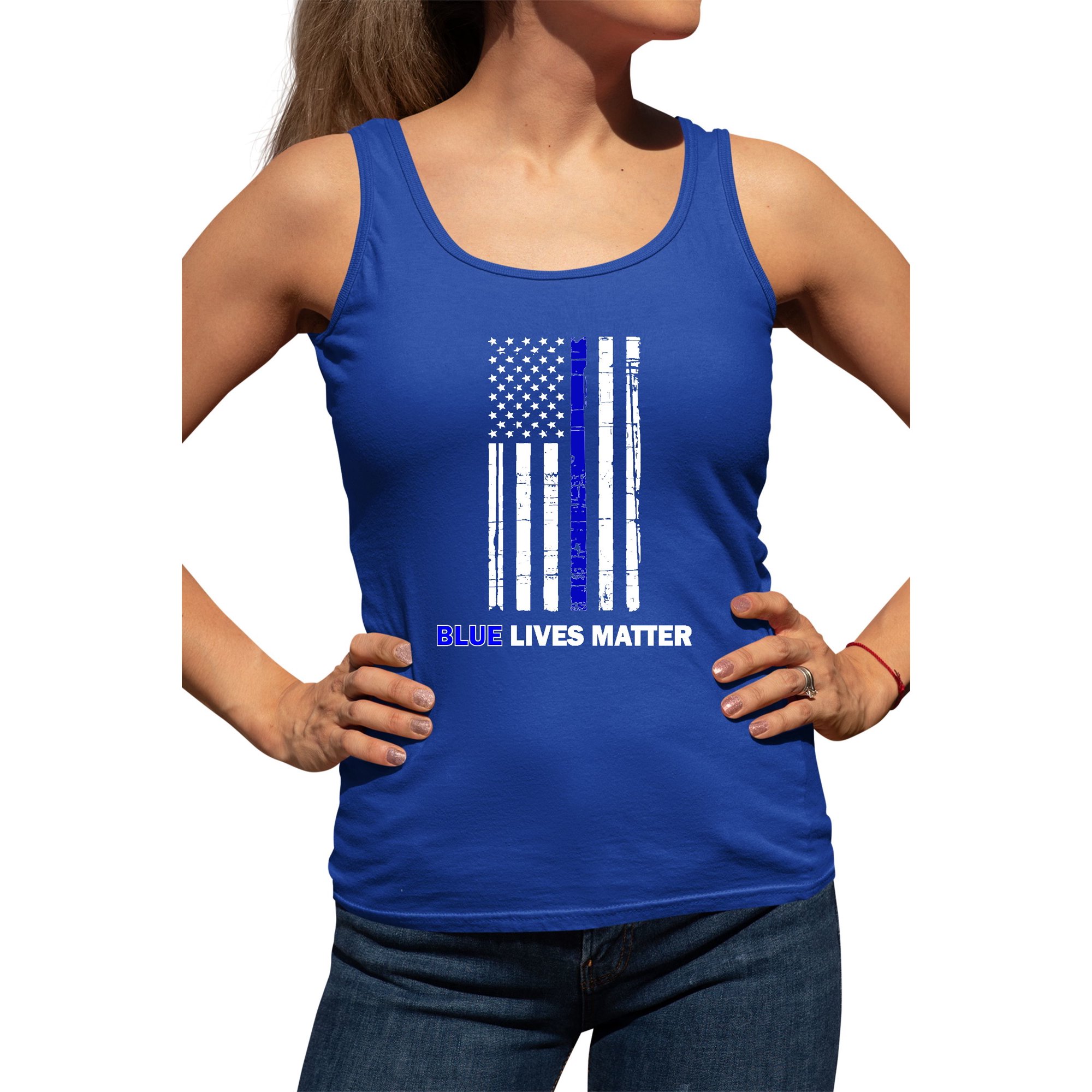 Women's Shirts - Thin Blue Line USA