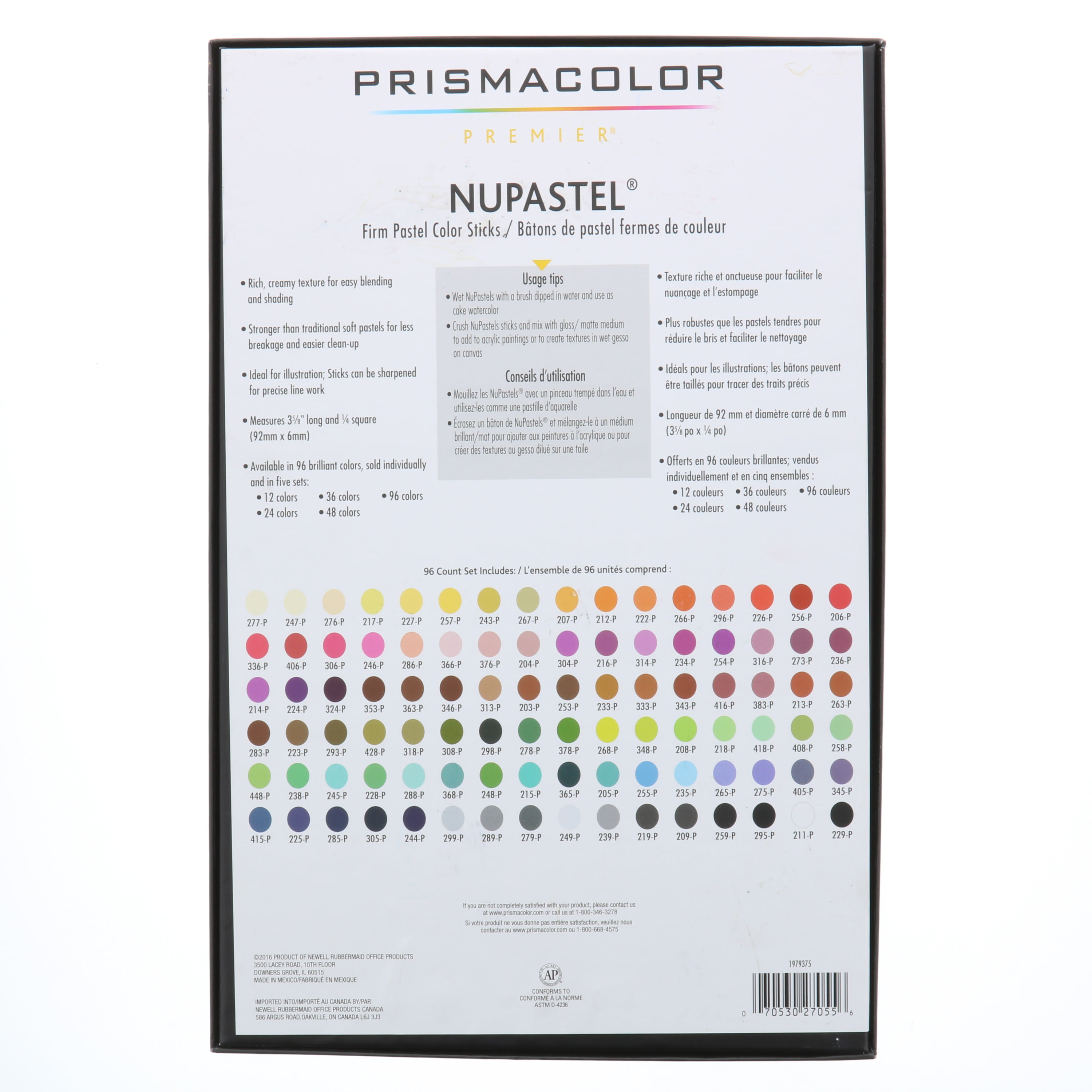 96 Colored Pastels Sketch, Drawing Kit, Prismacolor Nupastel Drawing Kit,  Pastel Set, Kit -  Israel