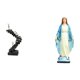 thumbnail image 1 of Estatua Abstracta De Resina De Un Pensador Y Figura Elegante. Escultura Religiosa Católica Para Estantería, Escritorio, Mesa, Oficina O Dormitorio., 1 of 8