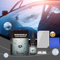 thumbnail image 2 of Ensemble de Réparation de Pare-Brise B, Lot de 2, Ensemble de Fluide de Réparation de Fissures et Éclats de Vitres d'Auto avec Protection Durable, Formule Résistante aux Uv et Fini Clair pour Pare-Brise avant de Voiture et Vitre de Véhicule, 2, 2 of 8