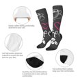 thumbnail image 6 of Balery I Love Coffee Printed Novelty Socks Men's Women's Crew Socks Sports Socks Knee High Socks Cotton Socks Quirky and Cool Socks, 6 of 9
