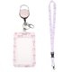 thumbnail image 1 of Clip Retráctil para Porta Credencial con Cordón, Cordón Estampado de Lazo y Credencial, Cordones Separables Identificación Mujeres, 1 of 10