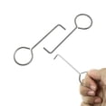 thumbnail image 3 of Stainless Steel Drain Key 5 Pcs,Effective Shower Drain Hook,Hair and Debris Remover,Versatile Floor Drain Tool,Durable and Rustproof Linear Drain Removal Tool, 3 of 8