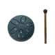 thumbnail image 1 of Rain Drum for Outside, Steel Tongue Drum 6 Notes 3 Inches Chakra Tank Drum Steel Percussion Padded Mallets Navy Blue, 1 of 5