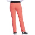 thumbnail image 3 of Dickies EDS Essentials Medical Scrubs Pant for Women Natural Rise Tapered Leg Pull-On DK005, M, Papaya Punch, 3 of 7