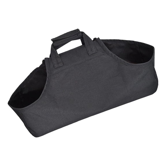 Advancent Bolsa de transporte de leña confiable, bolsa de almacenamiento de troncos, estante de pila de leña para chimenea Almacenamiento y organización del hogar