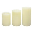 thumbnail image 3 of Mainstays 3PC LED Wax Pillar Candles Set with remote, 3 of 3