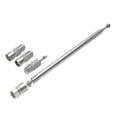 thumbnail image 2 of Fm Radio Antenna Fm Telescopic Antenna 75 Ohm F Type Male Plug Connector, 2 of 5
