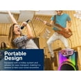 thumbnail image 6 of Emerson EDS-1520 Portable Bluetooth 15" Party Speaker with Flame Lighting, 6 of 11