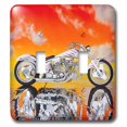 thumbnail image 1 of 3dRose Light Switch Cover Picturing Harley-Davidson® Motorcycle, 1 of 1