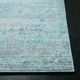 thumbnail image 3 of SAFAVIEH Valencia Gracelyn Abstract Polyester Area Rug, Turquoise/Multi, 3' x 5', 3 of 10