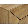 thumbnail image 3 of Monarch Specialties Tv Stand, 72 Inch, Console, Media Entertainment Center, Storage Drawer, Walnut Laminate, Mid Century, Modern, 3 of 8