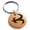 Rose, variant on Stainless Steel Ancient Tribal Mercy Rune Engraved Small Medallion Circle Charm Keychain Keyring