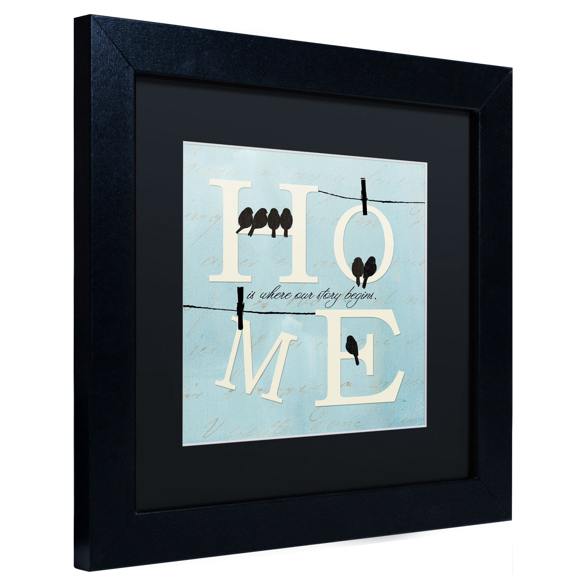 Trademark Fine Art "Well Said II" Canvas Art by Pela Studio, Black Mat, Black Frame