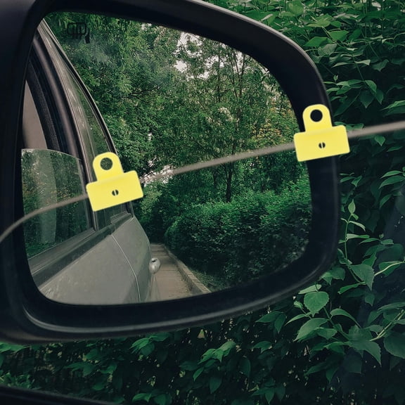 SEWCHICS Car Bumper Retainer Clips Car Door Window Glass Channel Clips Yellow 10Pack