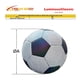 thumbnail image 2 of Balones Efecto Lumínico VentDepot LuminousClassic 2 pzas #5 Blanco y Negro Reflectante Poliuretano, 2 of 6