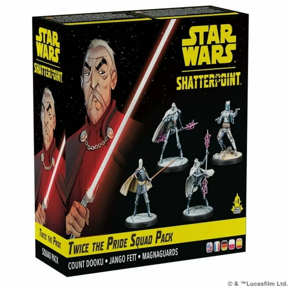 Star Wars: Shatterpoint:Twice the Pride: Count Dooku Squad Pack