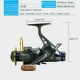 thumbnail image 4 of Spinning Reel Carp Fishing Drag 8-16kg Ship For Fishing ,Rigid Aluminum Skeletal Frame, 4 of 6