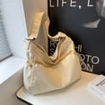 thumbnail image 3 of CGCBAG Bolso bandolera informal de gran capacidad para mujer, bolso de lona de moda 2023 para mujer, bolso de hombro sencillo y sólido, bolsos de mano, 3 of 5