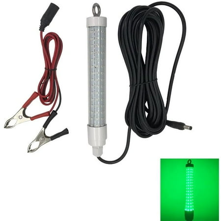 

PENGXIANG LED Submersible Fishing Green Light Underwater Night Finder Crappie Squid Light Lure Bait Boat Shad Shrimp Fish Lamp Deep Drop Water ice fishing bait 10W 1000lumen 12V/24V AC DC IP68