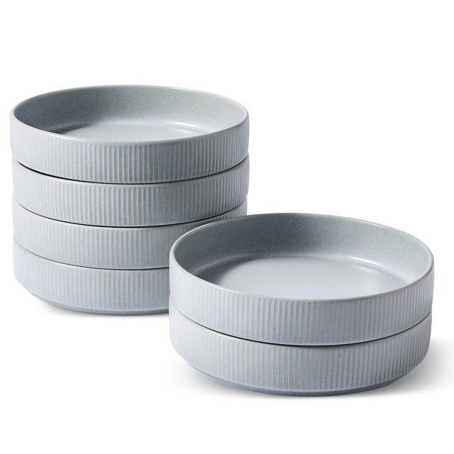 Set de cuencos para pasta famiware Star 19 cm, 6 piezas, gris claro