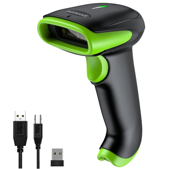 Escáner de código de barras Symcode MJ-6706DA Bluetooth 2.4G inalámbrico
