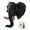 Black Gold, variant on EVHRZN Elephant Key Holder, Elephant Head Shaped Coat Hat Hanger Heavy Duty, Vintage Rustic Decorative Wall Hooks for Entryway, Kitchen, Stylish, Durable, and Functional for Organizing