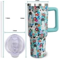 thumbnail image 4 of 40 oz German Shorthaired Pointer Tumbler with Handle, Insulated Stainless Dog Tumbler Coffee Travel Mugs Cup Water Bottle German Shorthair Pointer Lovers Gifts for Women Girls, 4 of 6