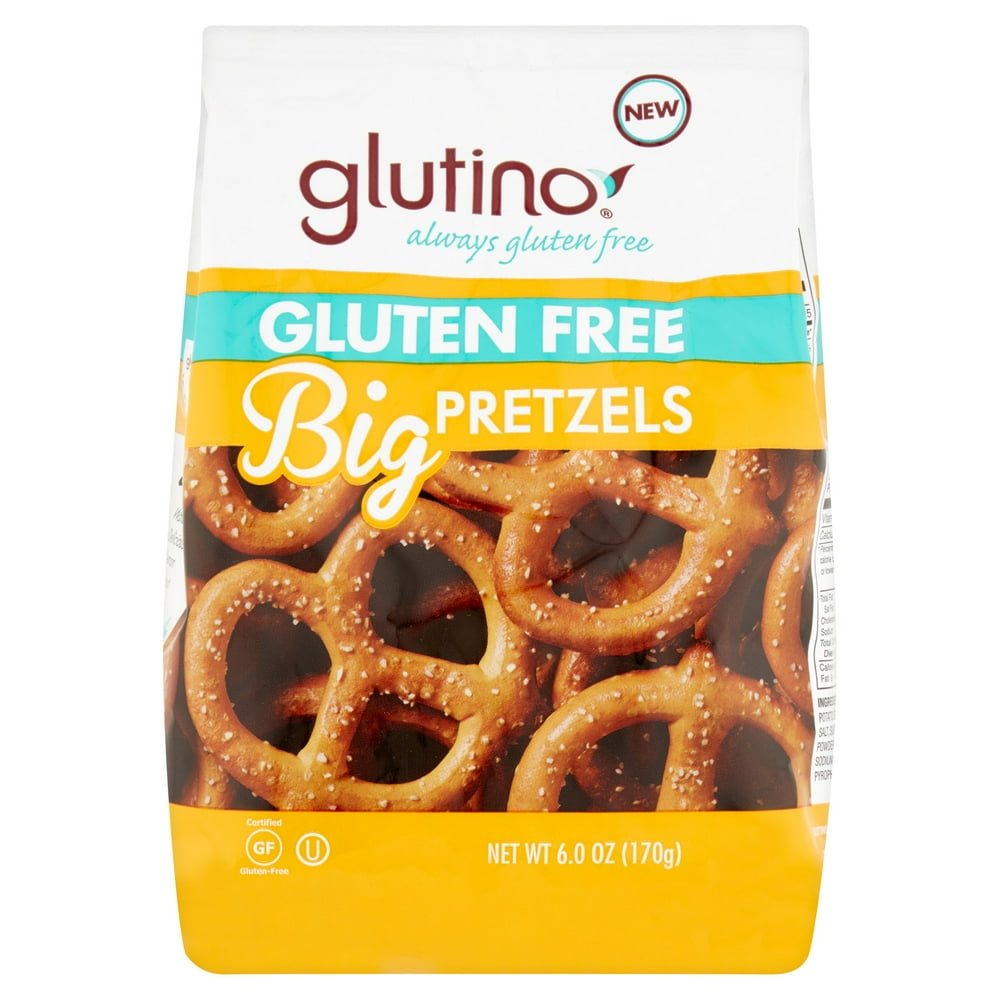 Glutino Big Pretzels, 6.0 oz, 6 pack