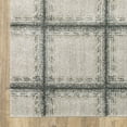 thumbnail image 3 of HomeRoots 7' X 10' Gray Geometric Power Loom Area Rug, 3 of 9